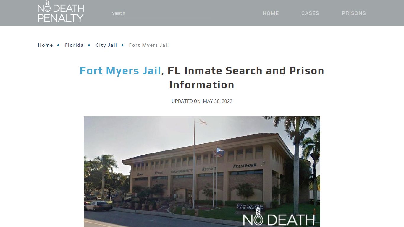 Fort Myers Jail, FL Inmate Search, Visitation, Phone no ...